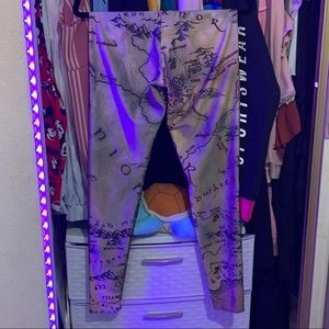 BlackMilk Middle Earth Map Leggings